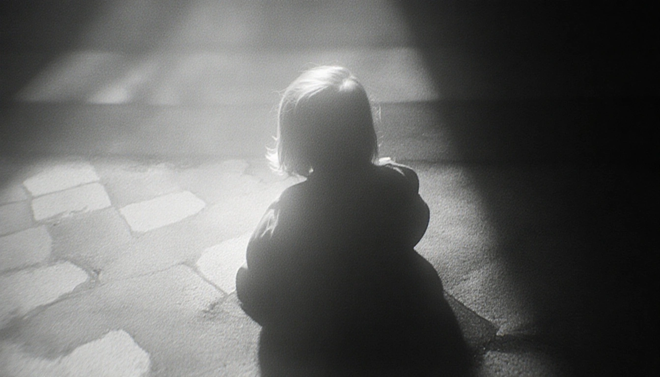 AI chatbot typing a warning message with a question mark and help icon