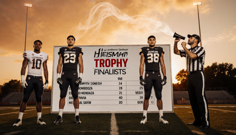 Four Heisman Finalists Revealed: Love, Mendoza, Pavia, Sayin Set the Stage