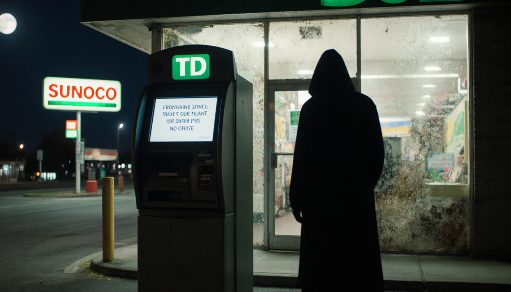 College student studying at desk with laptop and coffee surrounded by books and notes.