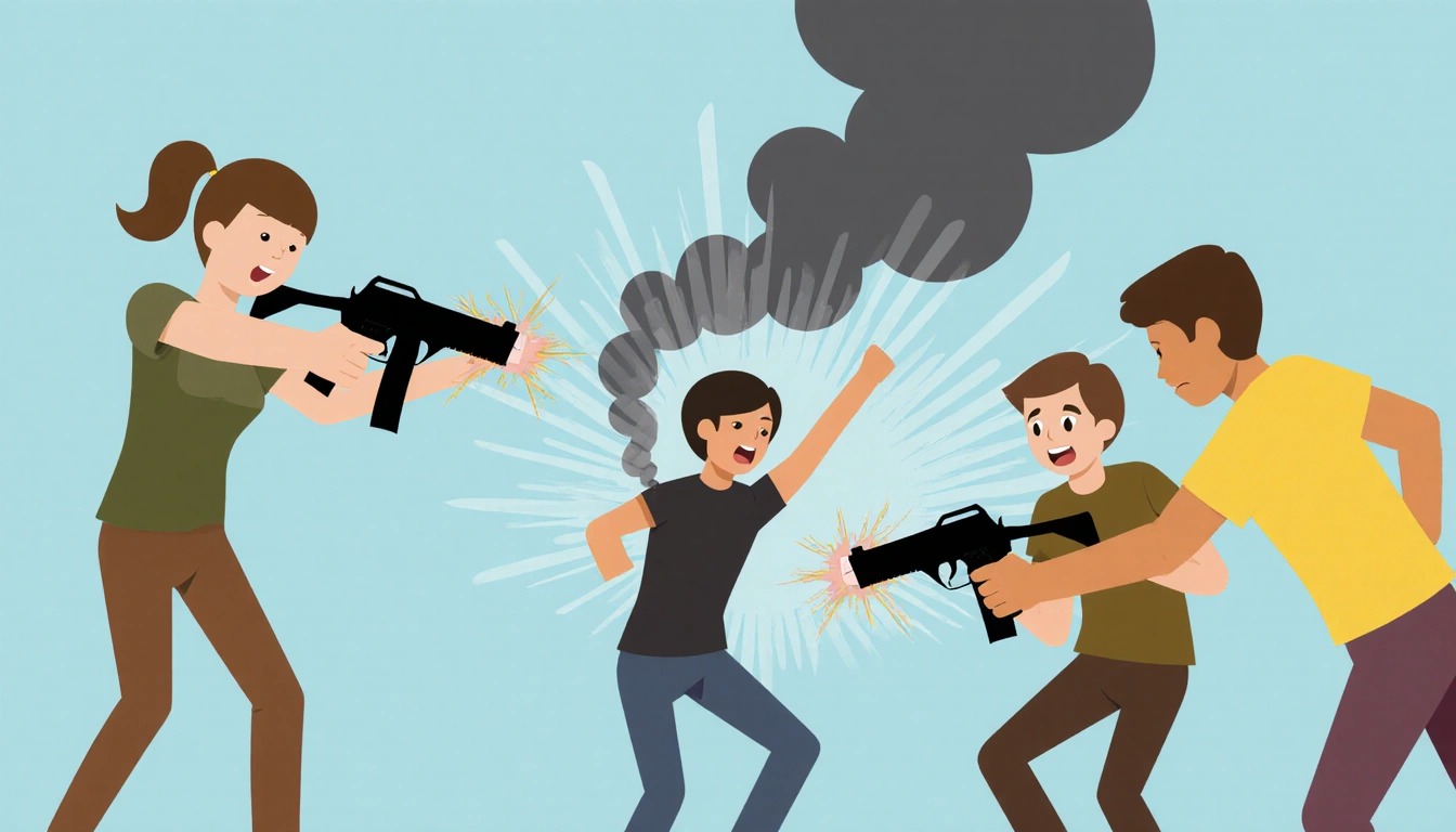 Chatbot shows a refusal to generate violent content with an offer to help with other requests