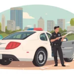 AI assistant refusing to create crime image with friendly prompt.