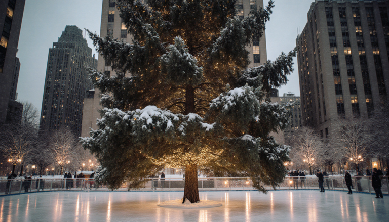 75‑Foot Spruce From East Greenbush Becomes 2025 Rockefeller Center Christmas Tree
