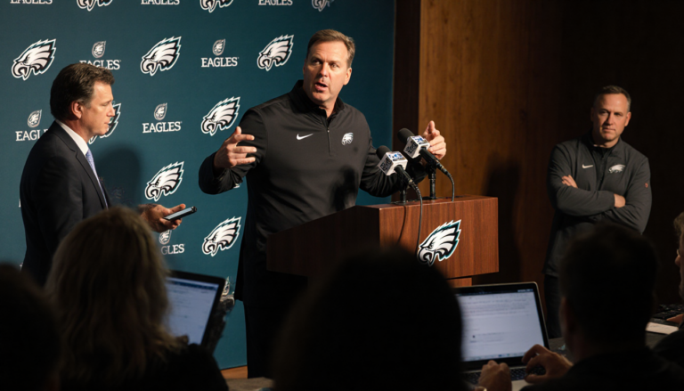 Eagles’ Coordinators Hold Press Conference Ahead of Week 14 Monday Night Football Game vs Chargers