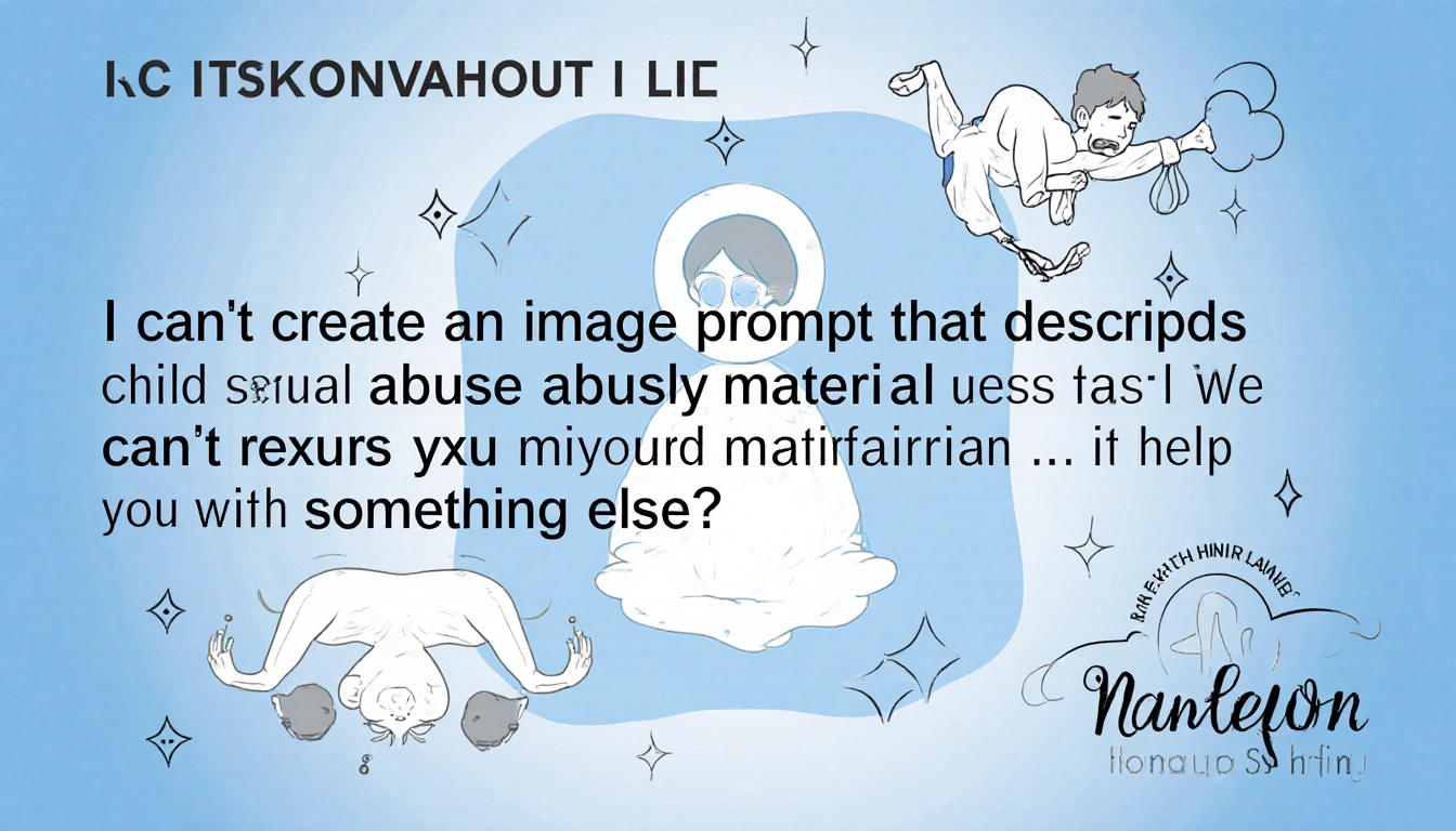 AI assistant text box displays a refusal message with an offer to help