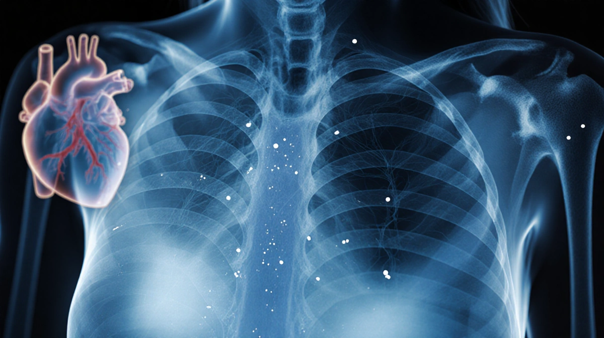 Mammogram of a woman