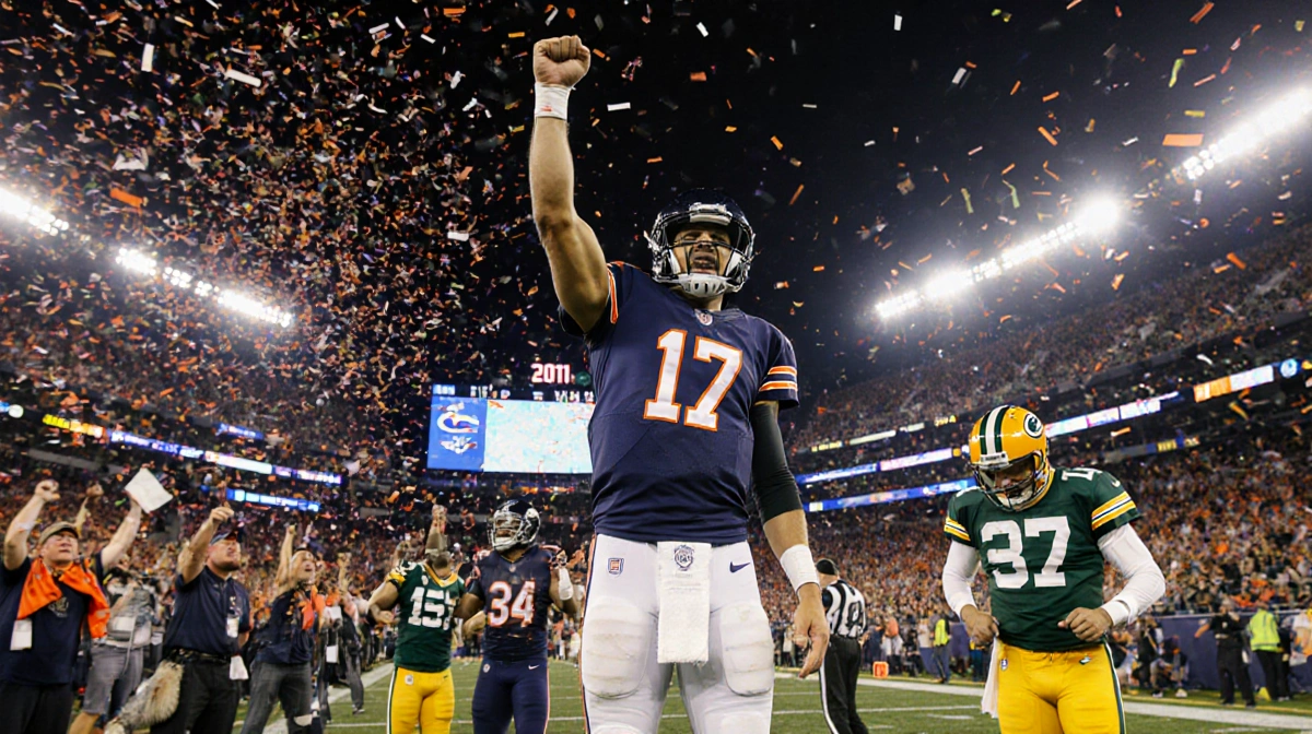 Bears Shock Packers 31-27 in Wild Card Comeback