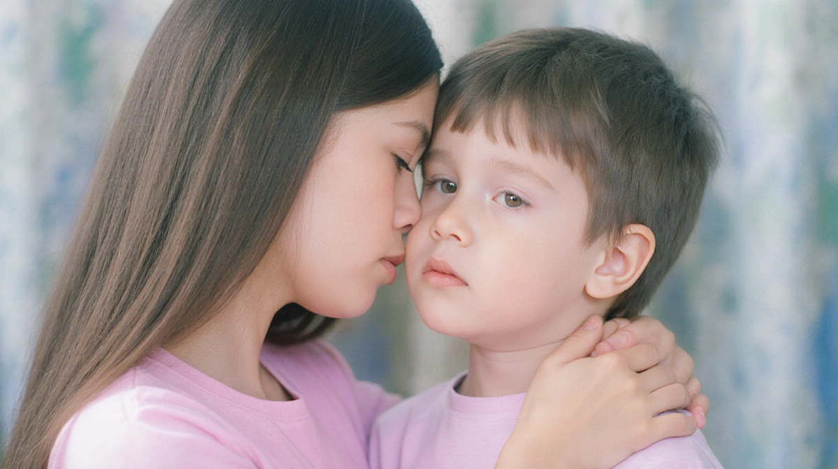 Person declining request with respectful gesture and helpful expression showing support for safe content
