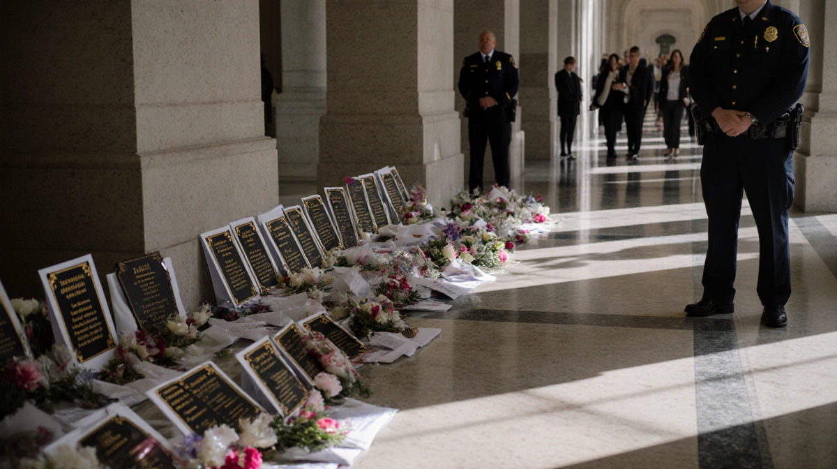 Missing Jan. 6 Plaque Fuels Capitol Culture of Forgetting