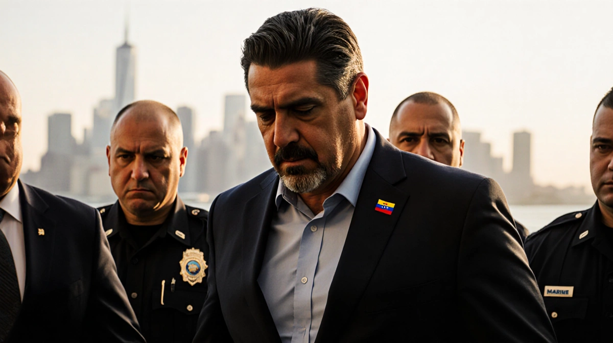 Maduro Arrives in NYC After U.S. Raid, Faces Monday Court Date