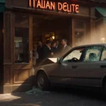 Car Smashes Into Trappe Italian Delite-Diners Escape Unharmed