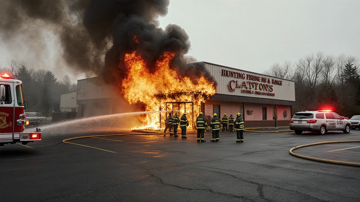 Fire Erupts at Horsham Gun Range, Hazmat Team Called