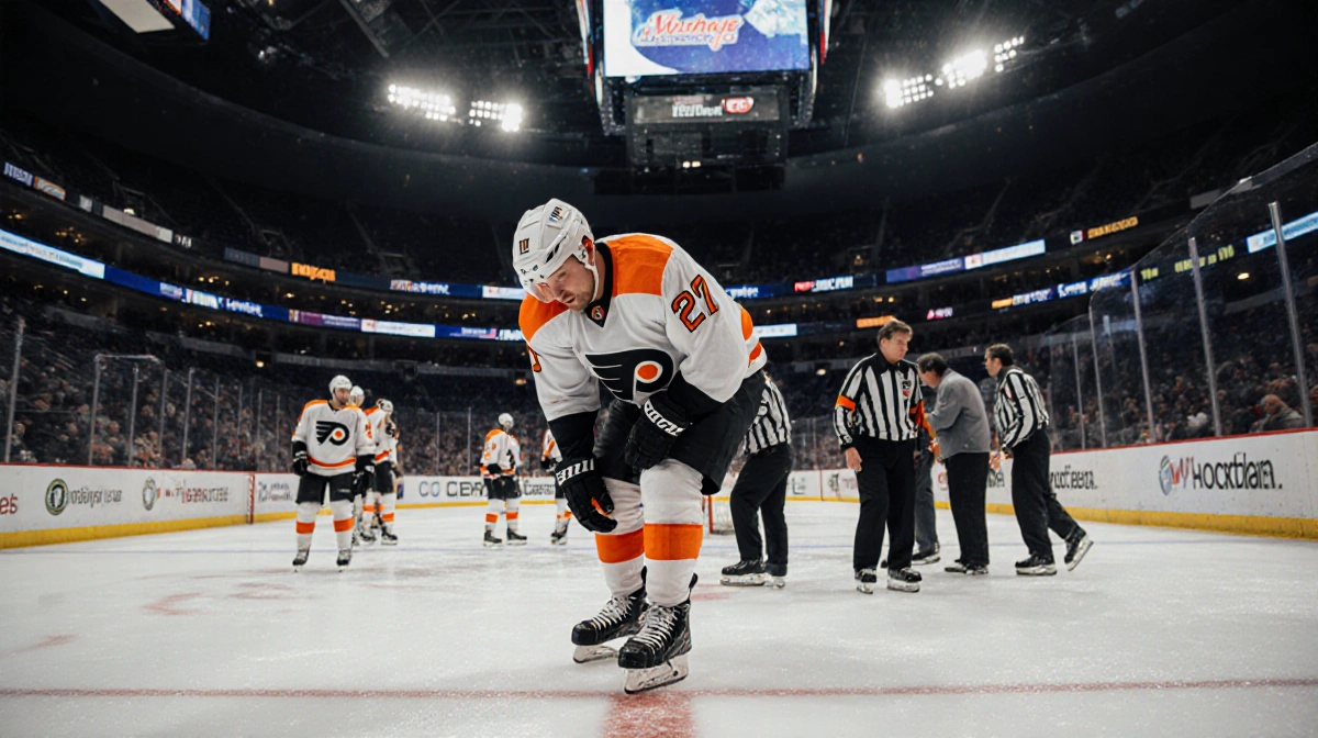 Michkov Questionable for Ducks Clash After Blocking Shot