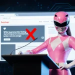 Pink Power Ranger Hack Wipes Nazi Sites Live on Stage