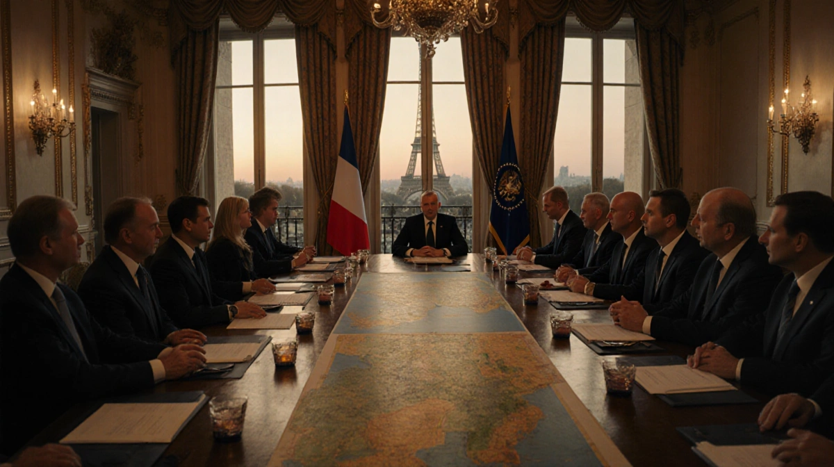 Paris Hosts 35-Nation Talks on Ukraine’s Post-War Security