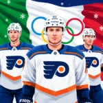 Flyers Send 4 to Olympics as NHL Halts for 19 Days