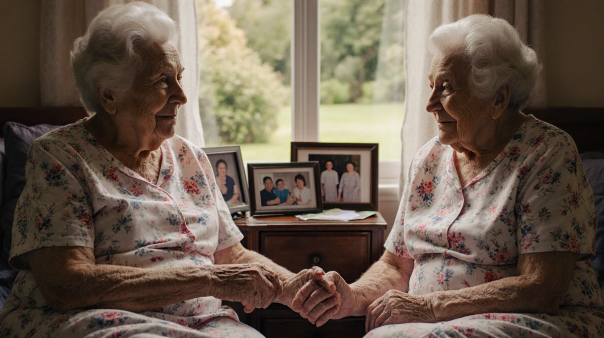 Identical Twins Hit 100, Still Won’t Spend a Night Apart