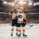 Michkov’s Iron-Man Streak on Line After Puck to Foot