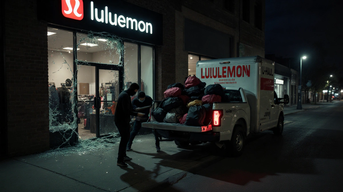 Masked Duo Smash Lululemon, Escape in U-Haul