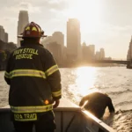 Philadelphia Rescuers Pull Person from Schuylkill River
