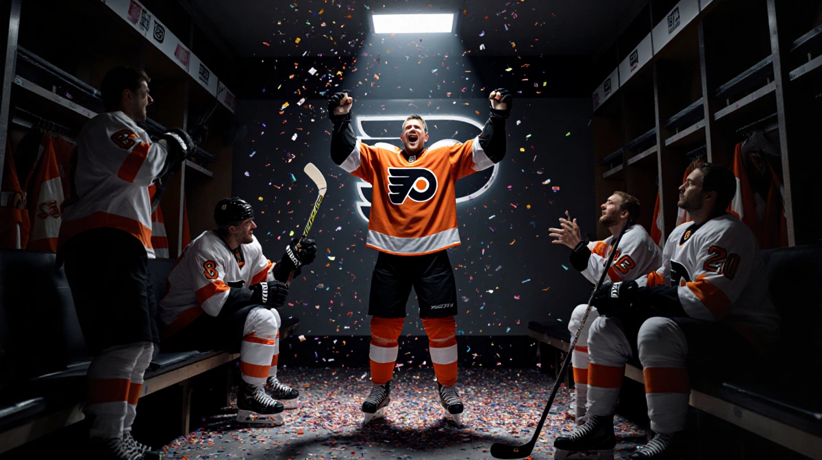 Zegras Scores Twice in 5-2 Revenge Win Over Ducks