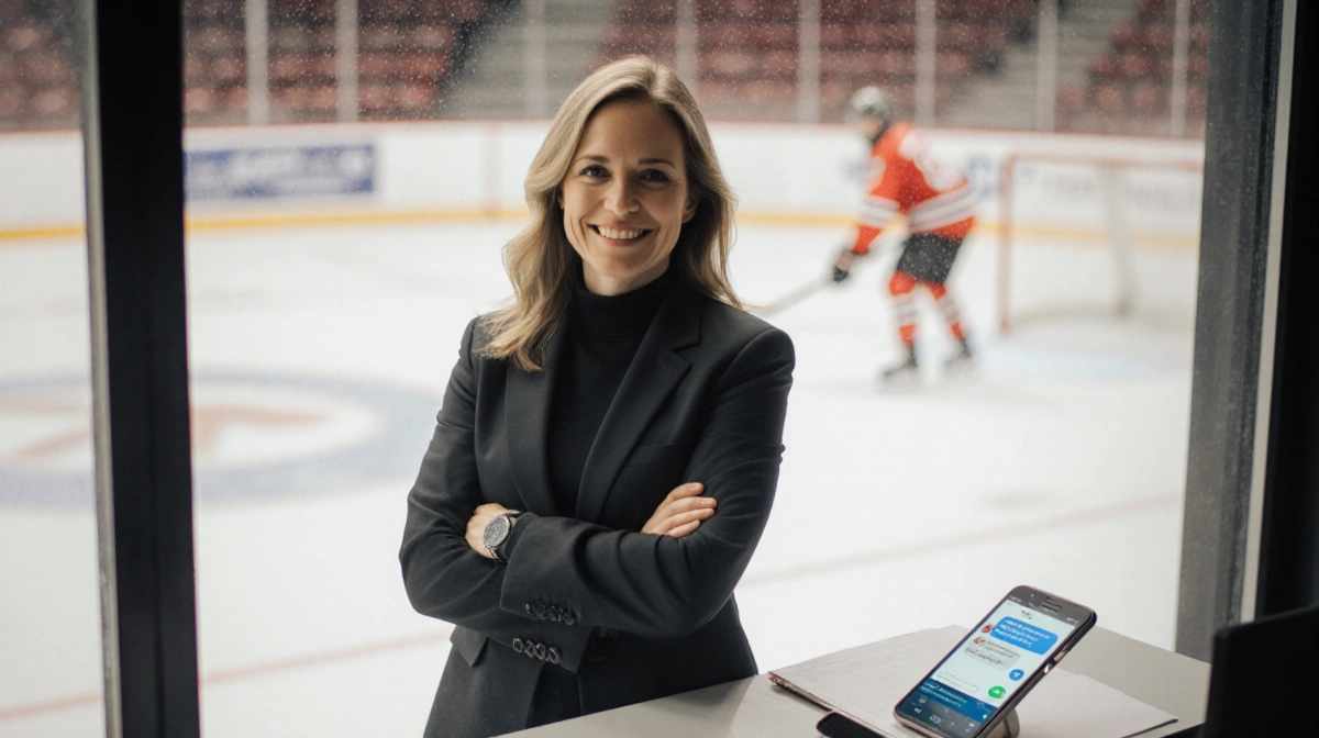 From Player to Power Broker: Hockey Mom Ellen Weinberg-Hughes Guides Team USA in Milan