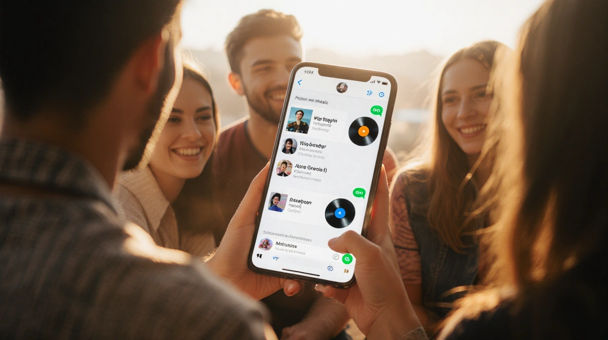 Spotify Adds Real-Time Friends Feed to Messaging