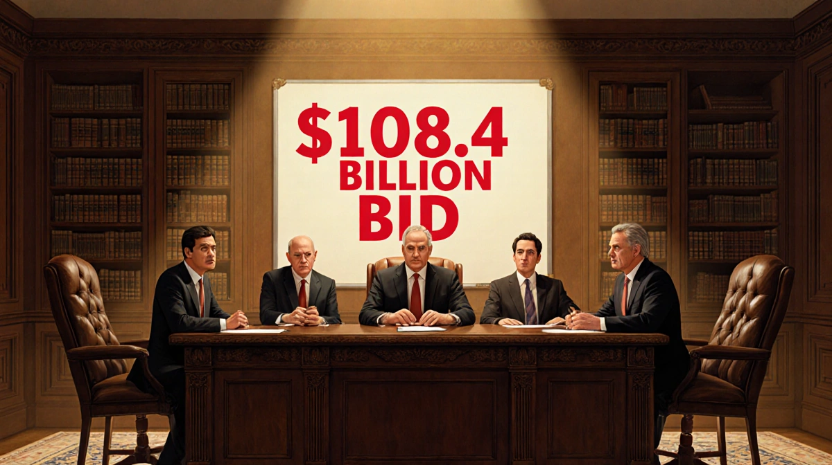 Warner Bros. Rejects $108B Paramount Bid, Backs $83B Netflix Deal