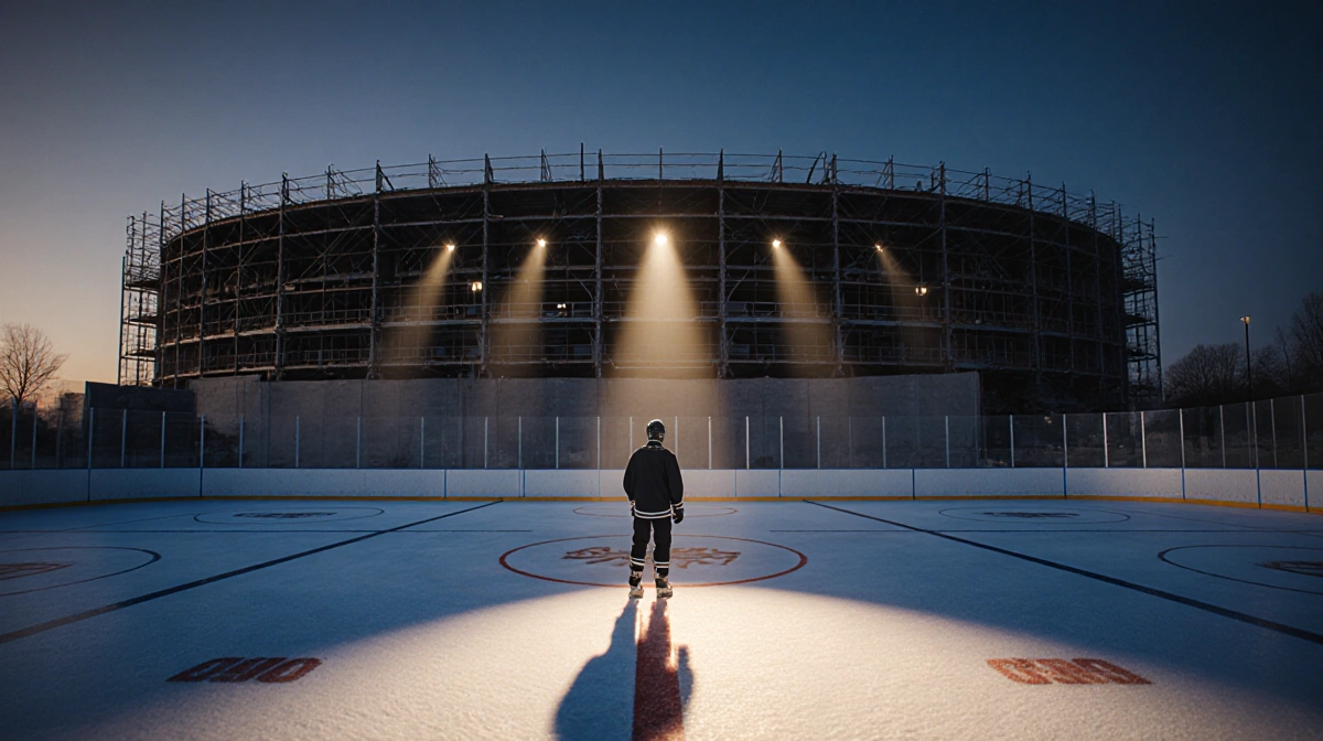 Olympic Hockey Rink Faces Finish-Line Race