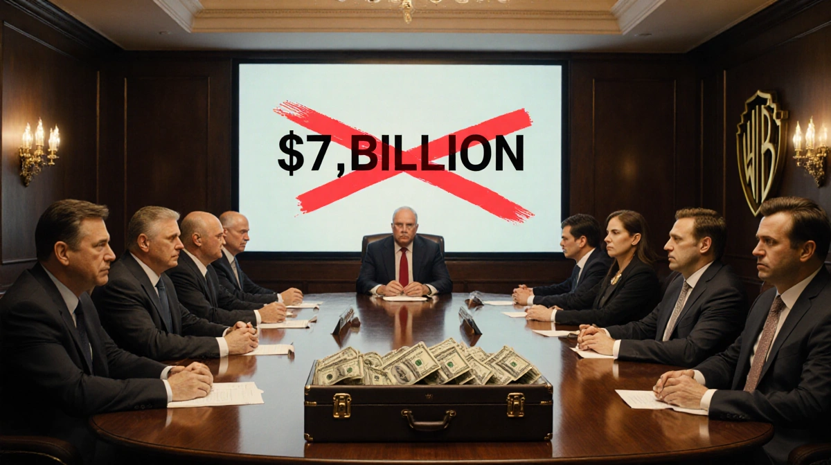 Warner Bros. Rejects $77.9B Paramount Bid, Backs Netflix