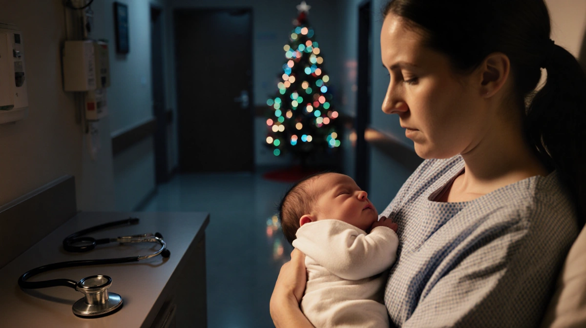 Chicago Mom’s Christmas ER Trip Ends with Surprise Baby