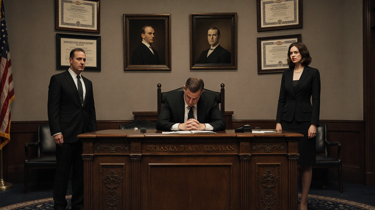 Nebraska Lawmakers Weigh Historic Vote to Expel Senator