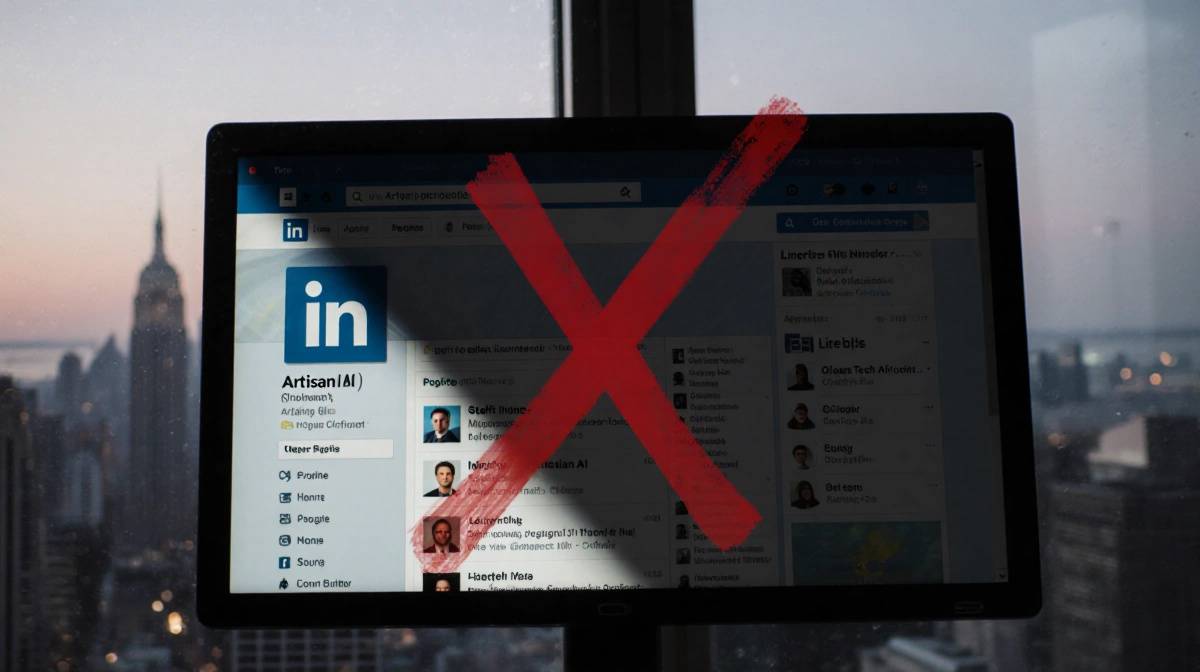Artisan AI Vanishes from LinkedIn, Then Reappears