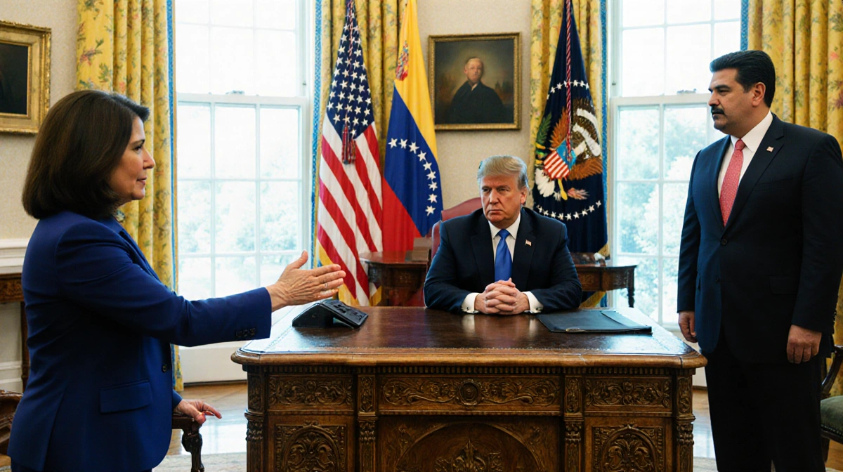 Trump Plans to Meet Venezuela’s Nobel-Winning Opposition Leader