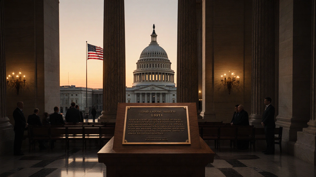 Senate Bypasses House Block, Hangs Jan 6 Officers Plaque