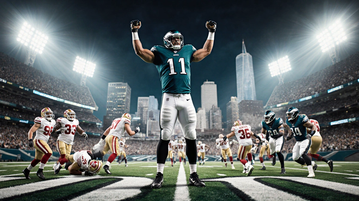 Eagles Open as 4.5-Point Favorites Over 49ers in Wild-Card Showdown