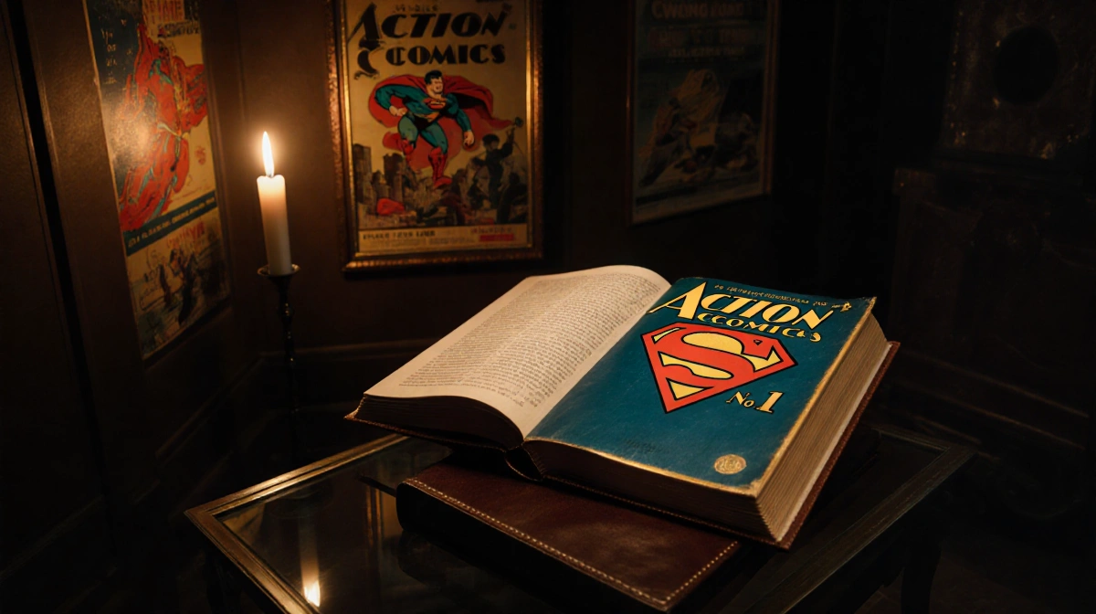 Superman’s Debut Comic Sells for Record $15M After Nicolas Cage Theft
