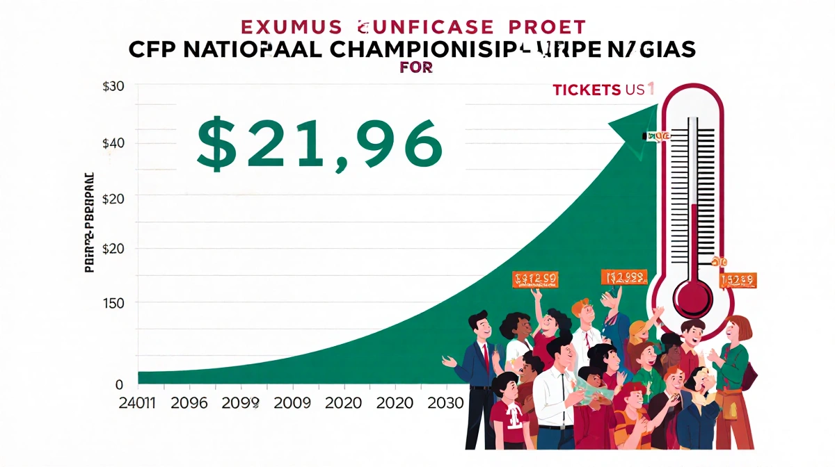 Chart showing Miami vs Indiana ticket prices jumping from $2898 to $4196 with rising demand thermometer