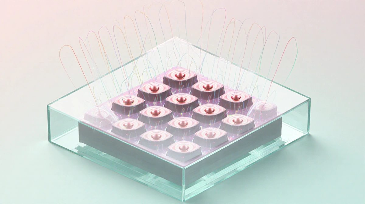 Chambers with electron spins radiate microwave pulses in pastel cavity with glass walls