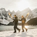 Sparks Olympic Torch Ride with Hockey Stars