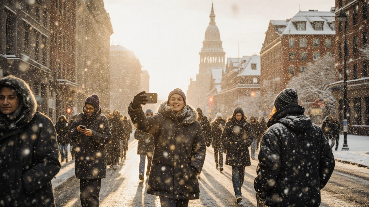 Stunning Snowstorm Hits Philadelphia Region