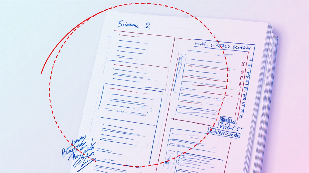 Annotated football play sheet sits inside red dashed circle with Sirianni's handwritten notes creeping back near Moore's vaca