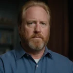 Assistant typing a refusal message about depicting Timothy Busfield negatively and offering further help