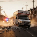 U-Haul Police Chase Ends in Multi-Car Crash, Officer Injured