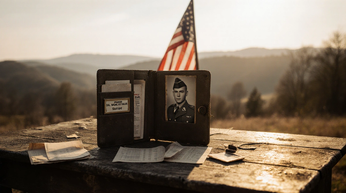 A worn World War II soldier